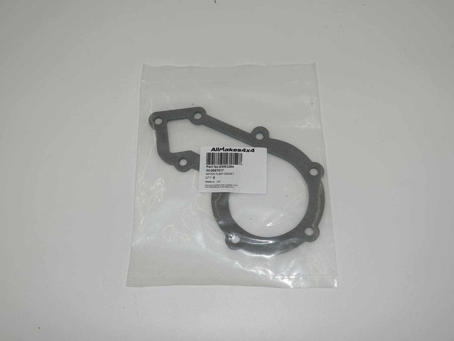 GASKET - WATER PUMP - ENGINE COOLING - 300TDI - D1/DF0/R1  ERR3284